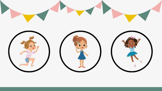 Kinderfeestjes voor meiden