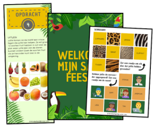 Safari Feestje - 8 t/m 12 jaar