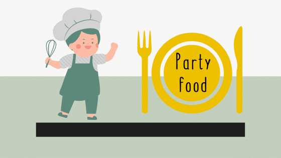 Eten op een kinderfeestje