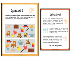 Cadeautjes Speurtocht